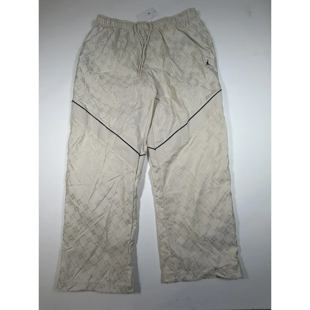 Nike Air Jordan Track Pants Beige Bone Loose Fit IH3322-104 Jumpman 2XL NWT $120